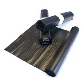 Black biodegradable black trash bag - 35L, 60L, 110L