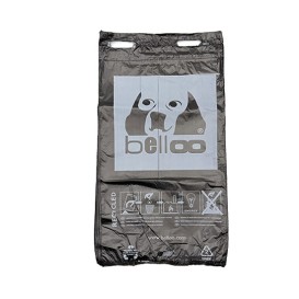 Bundles of poop bags