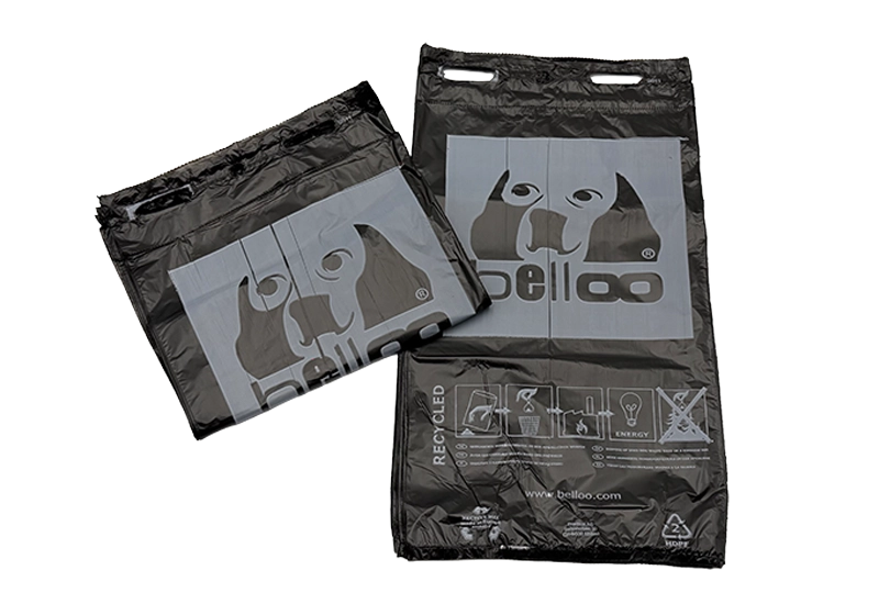 Liasses de sachets canins Liasse de sachets canins noir practica belloo.