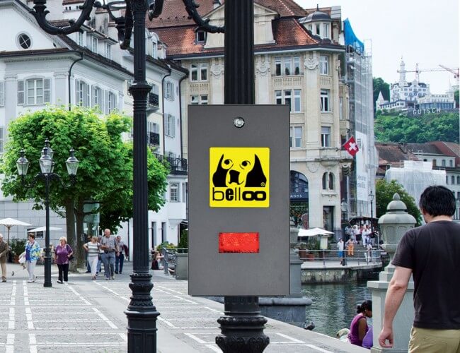 Distributeur de sacs de déjection canine