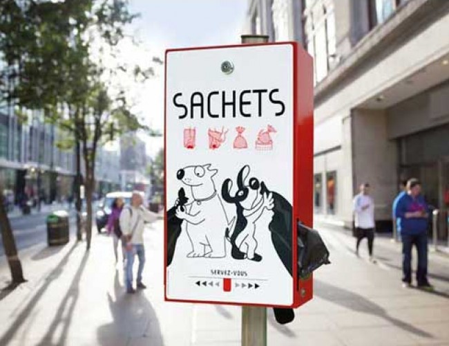 Distributeurs de sacs à déjections acnines